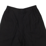 Womens Casual Shorts Black UK 12 W28