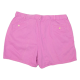 POLO RALPH LAUREN Womens Chino Shorts Pink XL W36
