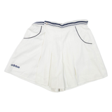 ADIDAS Womens Casual Shorts White L W28