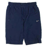 NIKE Mens Sports Shorts Blue S W14