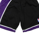 NBA Sacramento Kings Mens Sports Shorts Black XS W26