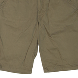 PIERRE CARDIN Mens Chino Shorts Green XS W30