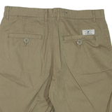 PIERRE CARDIN Mens Chino Shorts Green XS W30