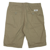 PIERRE CARDIN Mens Chino Shorts Green XS W30