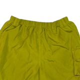 NIKE Mesh Lined Mens Swimming Shorts Green L W30