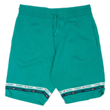 TOMMY JEANS Mens Casual Shorts Green S W32
