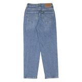 LEE Carroll Womens Jeans Blue Regular Mom Stone Wash W25 L27