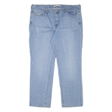 LEVI'S 505 Womens Jeans Blue Regular Straight W37 L28