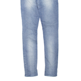 TOMMY HILFIGER Distressed Womens Jeans Blue Regular Skinny Stone Wash W27 L29