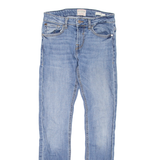 GUESS Miami Womens Jeans Blue Regular Skinny Stone Wash W29 L33