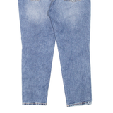 GUESS Distressed Womens Jeans Blue Regular Tapered Stone Wash W31 L27