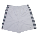 ADIDAS Mens Casual Shorts Grey L W32