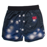 SHOE PALACE Muhammad Ali Mens Sports Shorts Black L W32