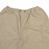 Mens Cargo Shorts Beige Relaxed M W30