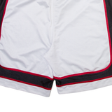 Mens Casual Shorts White Relaxed XL W38