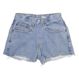 LEVI'S Womens Denim Shorts Blue XS W25