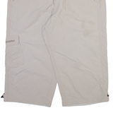SCHOFFEL Womens Casual Shorts Beige Relaxed L W34