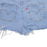 LEVI'S Womens Denim Shorts Blue M W30