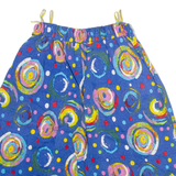 ECCO Womens Casual Shorts Blue Relaxed Spotted S W28