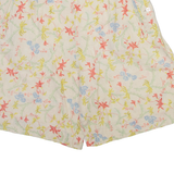 PENNY BLACK Womens Casual Shorts Beige Relaxed Floral S W28