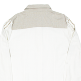 Womens Plain Shirt Beige Long Sleeve UK 18