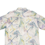 Mens Shirt Purple Crazy Pattern L