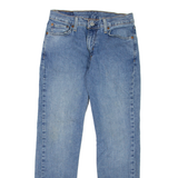 LEVI'S 511 Jeans Mens Blue Slim Straight Stone Wash W27 L30