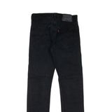 LEVI'S 513 Jeans Mens Black Slim Straight W29 L32