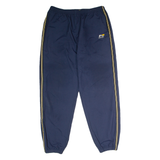 NAUTICA Mens Track Pants Blue Tapered XL W34 L32