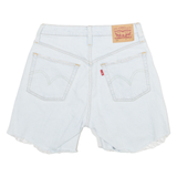 LEVI'S 501 Womens Jorts Shorts Blue XXS W24