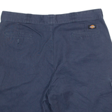 DICKIES Mens Workwear Shorts Blue Loose 2XL W40