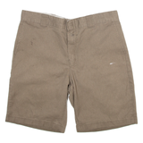 DICKIES Mens Workwear Shorts Brown Relaxed XL W38