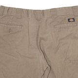 DICKIES Mens Workwear Shorts Brown Relaxed XL W38