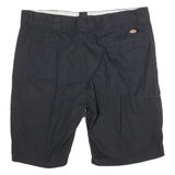 DICKIES Mens Workwear Shorts Black Relaxed XL W38