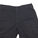 DICKIES Mens Workwear Shorts Black Relaxed M W30