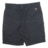 DICKIES Mens Workwear Shorts Black Relaxed 2XL W40