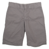 DICKIES Mens Workwear Shorts Grey Slim S W28