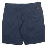 DICKIES Mens Workwear Shorts Blue Relaxed 2XL W40