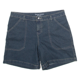 DICKIES Womens Denim Shorts Blue Relaxed L W34
