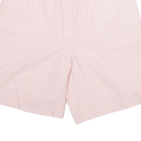 LACOSTE Womens Workwear Shorts Pink Striped XS W26