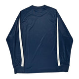 Nike Long Sleeve T-Shirt - XL Navy Polyester
