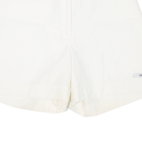 ADIDAS Womens Casual Shorts Cream UK 12 W28