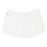 LACOSTE Womens Casual Shorts White M W29