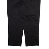 DICKIES Mens Trousers Black Regular Straight W48 L32