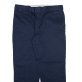 DICKIES 874 Workwear Mens Trousers Blue Regular Straight W40 L30