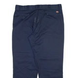DICKIES 874 Workwear Mens Trousers Blue Regular Straight W40 L30