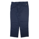 DICKIES 874 Workwear Mens Trousers Blue Regular Straight W40 L30