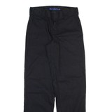 DICKIES Mens Trousers Black Regular Straight W28 L32