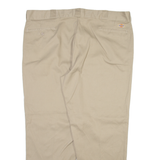 DICKIES 874 Workwear Mens Trousers Beige Regular Straight W44 L30