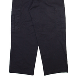 DICKIES Cargo Mens Trousers Black Relaxed Straight W33 L27